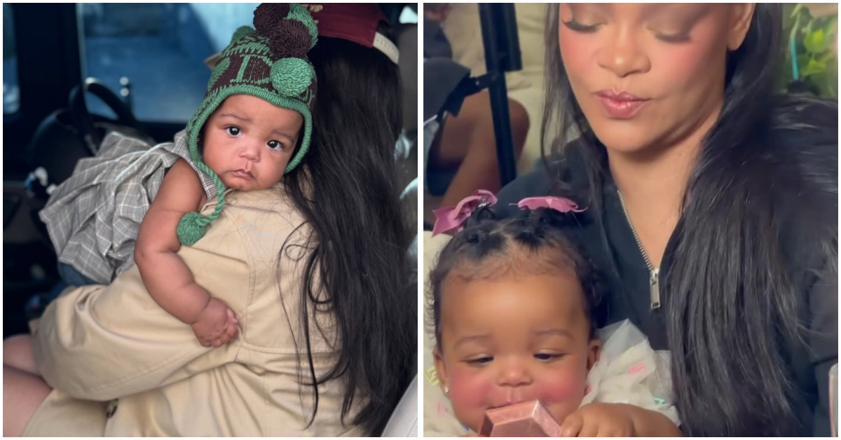 Rihanna Shares Photos and Videos of Daughter Rocki on Instagram Rihanna Shares Photos and Videos of Daughter Rocki on Instagram
